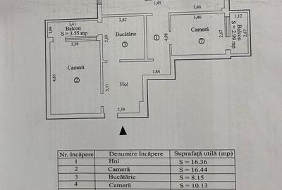 Apartament cu 4 camere decomandat, mobilat în Vidin-Progresul - 12