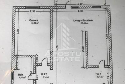 Apartament cu 2 camere decomandat, mobilat în Aradului - 3