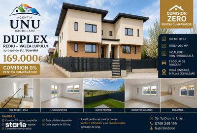 Casă cu 4 camere cu Teren 230 Mp în Rediu