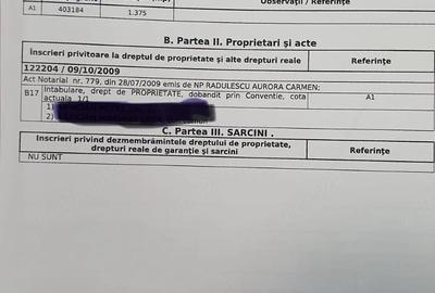 Teren de 1375 mp, în Moșnița Nouă