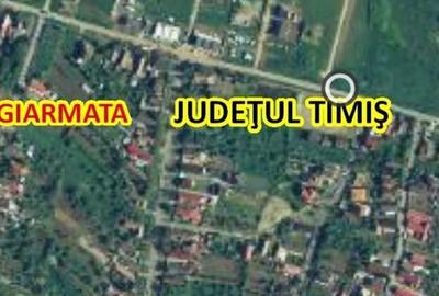 Teren de 1390 mp, în Giarmata - 1
