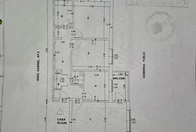 Apartament cu 3 camere decomandat în Central