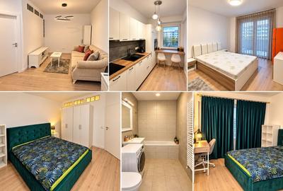 Apartament cu 3 camere semidecomandat, mobilat în Central