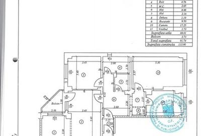Apartament cu 4 camere decomandat în Ultracentral - 2