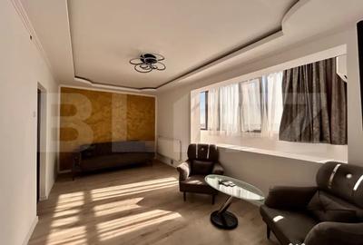 Apartament cu 2 camere semidecomandat, mobilat în Central