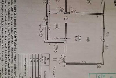 Apartament cu 2 camere semidecomandat în Central