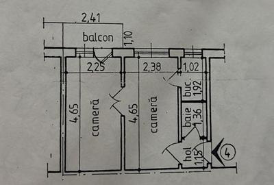 Apartament cu 2 camere în Tătărași - 2