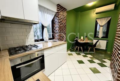 Apartament cu 2 camere semidecomandat, mobilat în Dorobanți - 9