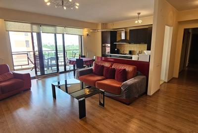 Apartament cu 3 camere decomandat, mobilat în Barbu Văcărescu