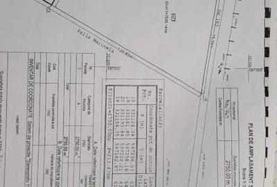 Teren de 2750 mp, în Exterior Vest - 3