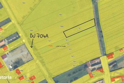 Teren de 1450 mp, în Pianu - 1