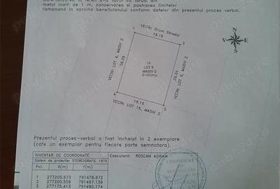 Teren de 900 mp, în Central
