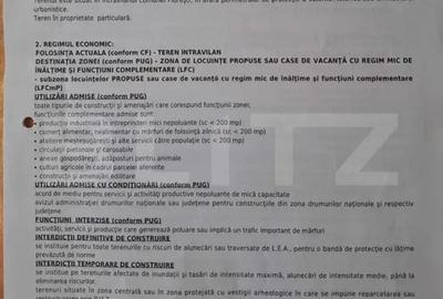 Teren de 1520 mp, în Florești