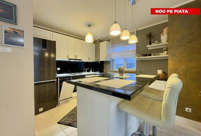 Apartament cu 3 camere semidecomandat, mobilat în Tătărași
