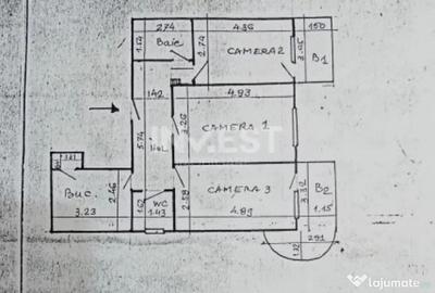 Apartament cu 3 camere decomandat în Gară - 1