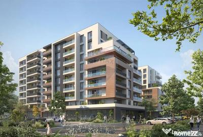 Apartament cu 3 camere semidecomandat în Noua