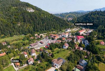 Casă cu Teren 610 Mp în Bran