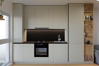 Apartament cu 2 camere semidecomandat în Central