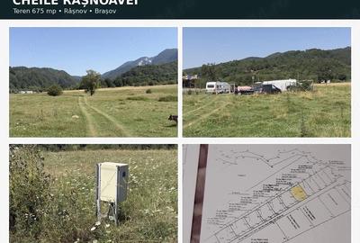 Teren de 675 mp, în Cheile Râșnoavei