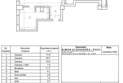 Apartament cu 4 camere semidecomandat în Unirii