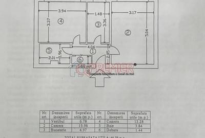 Apartament cu 2 camere decomandat în Olteniței