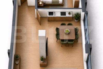 Apartament cu 2 camere semidecomandat în Mărăști - 1