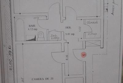 Apartament cu 2 camere decomandat în Sud
