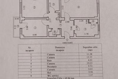 Apartament cu 3 camere decomandat, mobilat în Calarași 4 - 2