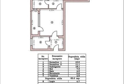 Apartament cu 3 camere semidecomandat în Colentina - 1