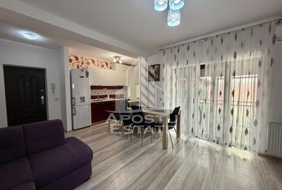 Apartament cu 3 camere semidecomandat, mobilat în Giroc