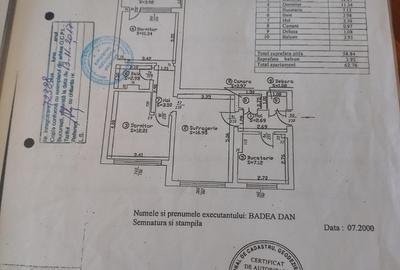 Apartament cu 3 camere în Bucur Obor