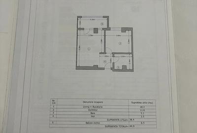 Apartament cu 2 camere semidecomandat în Chiajna - 2