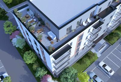Penthouse cu 3 camere decomandat în Vest - 1