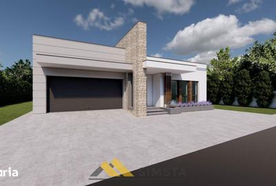 Casă cu 3 camere cu Teren 1290 Mp în Oșorhei