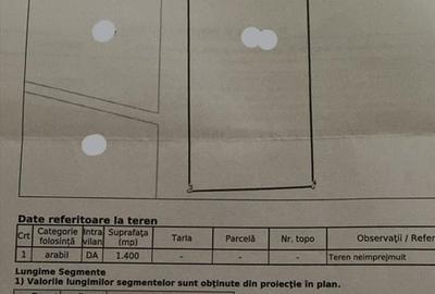 Teren Construcții intravilan de 1400 mp, în Săvădisla - 3