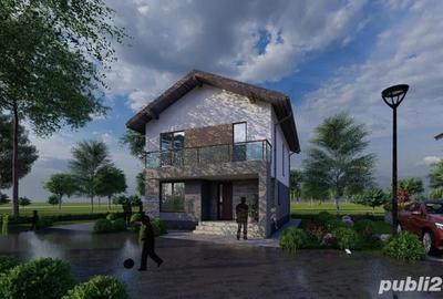 Casă cu 5 camere cu Teren 500 Mp în Corbeanca - 2
