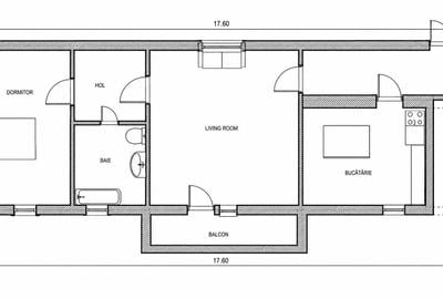 Apartament cu 2 camere în Gheorgheni