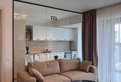 Apartament cu 2 camere, mobilat în Aviației