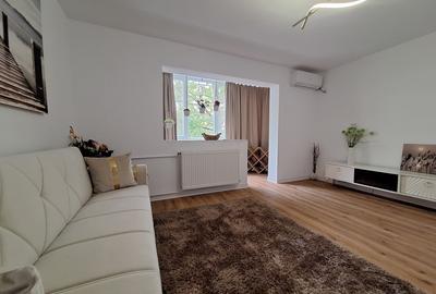 Apartament cu 2 camere semidecomandat, mobilat în Girocului