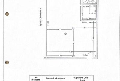 Spațiu comercial, de 84 mp, în Central