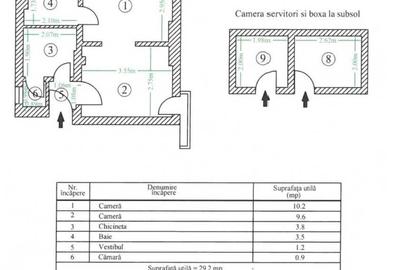 Apartament cu 2 camere semidecomandat în Parcul Carol - 1