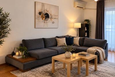 Apartament cu 3 camere, mobilat în Calea Victoriei
