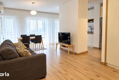 Apartament cu 2 camere semidecomandat în Pipera