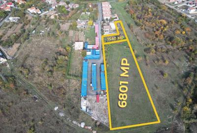 Teren Construcții intravilan de 8340 mp, în Plopi