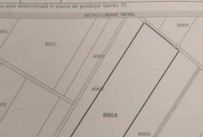 Teren de 8448 mp, în Vidra