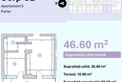 Apartament cu 2 camere în Central - 3