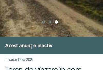 Teren de 4300 mp, în Suraia - 3