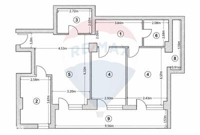 Apartament cu 3 camere în Cățelu - 6