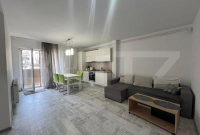 Apartament cu 2 camere semidecomandat, mobilat în Florești