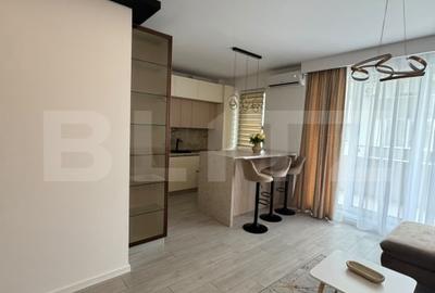 Apartament cu 2 camere semidecomandat, mobilat în Florești